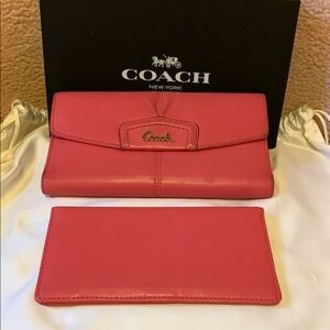 Coach Pink Women's Wallet